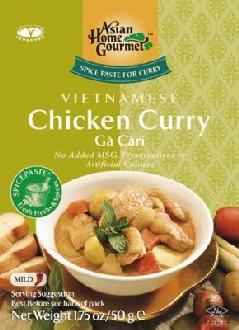 Chicken Curry Vietnamese Asian Home Gourmet 50g