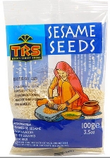 Sesam Bohnenkerne wei geschlt TRS 100g